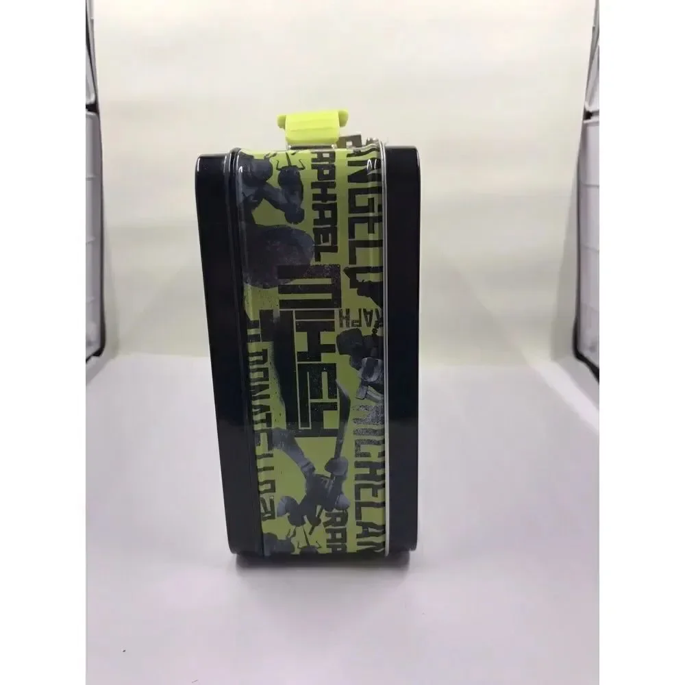 TMNT Turtle Trouble Metal Lunchbox Lunch Box 2012 Embossed Tin Pre-owned